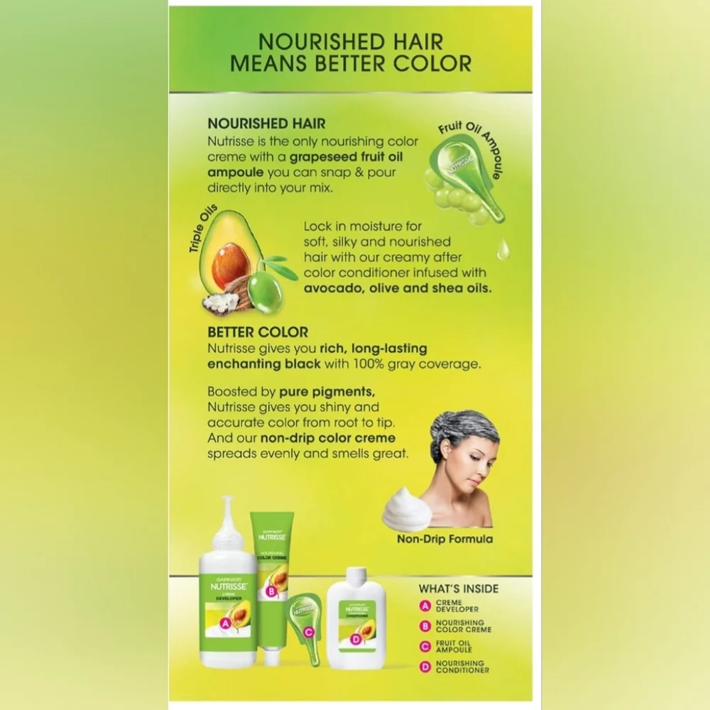 Garnier hair color